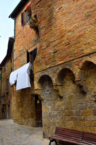 Historic Center Volterra Tuscany Italy — 图库照片