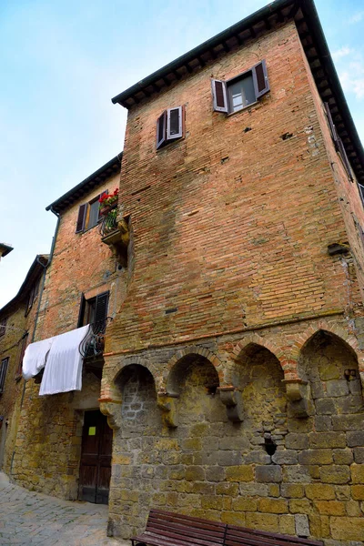 Historic Center Volterra Tuscany Italy — Stok fotoğraf