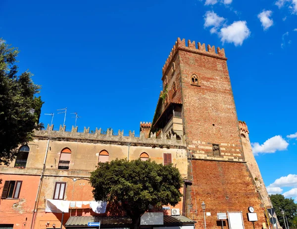 Castillo Guglielmi Probablemente Construido Siglo Montalto Castro Viterbo Italia —  Fotos de Stock