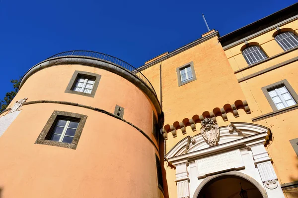 Toegangsdeur Tot Het Kasteel Gandolfo Lazio Italy — Stockfoto