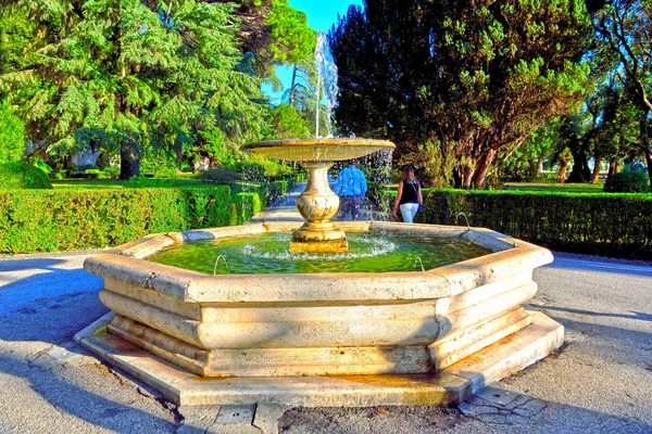 Talyan Şatosu Gandolfo Lazio Nun Papalık Bahçeleri — Stok fotoğraf
