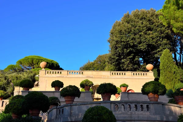 Talyan Şatosu Gandolfo Lazio Nun Papalık Bahçeleri — Stok fotoğraf