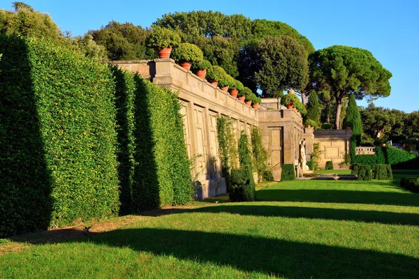 정원의 교황식 Castel Gandolfo Lazio Italy — 스톡 사진