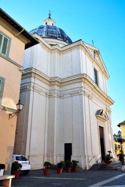 San Tommaso da Villanova Papalık Koleji Kilisesi Gandolfo Lazio Katedrali İtalya