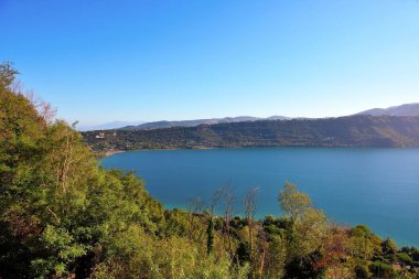 Göl Arnavutları kalesi Gandolfo Lazio İtalya