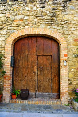 Montalbano Jonico Basilicata İtalya 'nın tarihi merkezi.