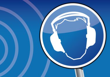 Hearing protection clipart