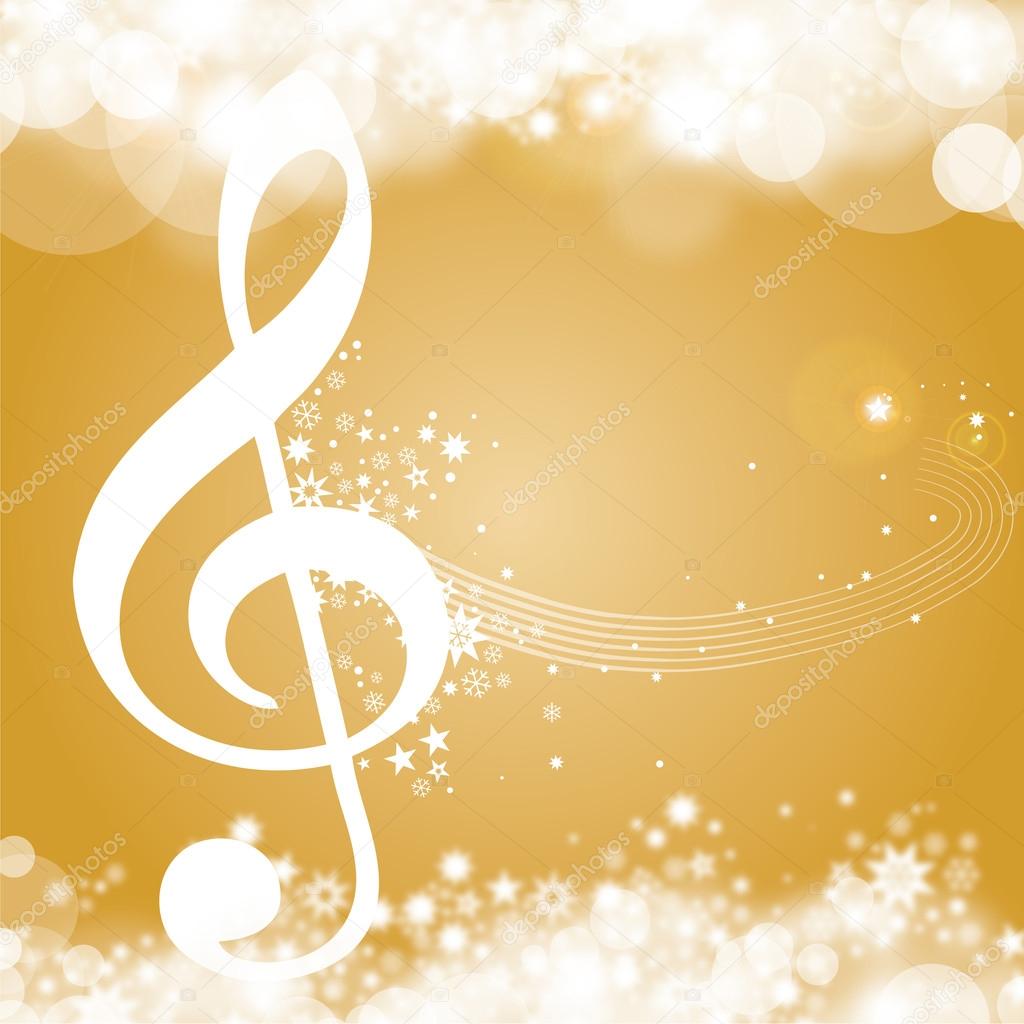 Golden christmas Background, Greeting Card