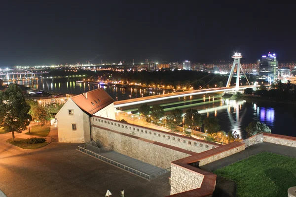 Bratislava gece — Stok fotoğraf