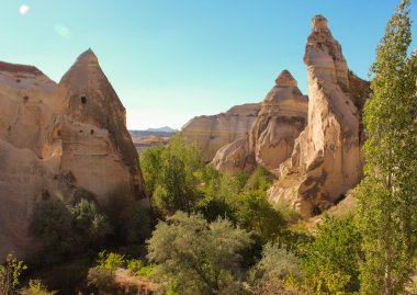 Kapadokya manzarası