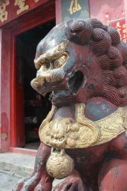 Çin koruyucu aslan. Sam seng Tapınağı Macau