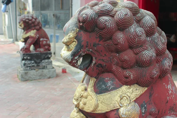 Çin koruyucu aslan. Sam seng Tapınağı Macau