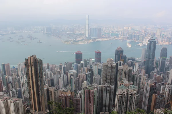 victori üstündeki victoria gap hong Kong'dan Panoraması
