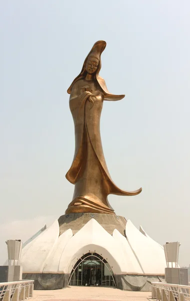 Kun IAM heykel Macao bronz