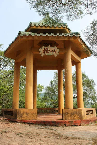 Čínská pergola v coloane parku v Macau — Stock fotografie
