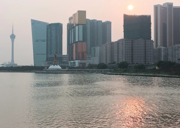 Vista del atardecer en Macao — Foto de Stock