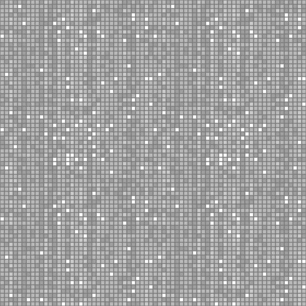 Pixel Sfondo Grigio Strutturato Modello Mosaico Quadrato Illustrazione Vettoriale 10Eps — Vettoriale Stock