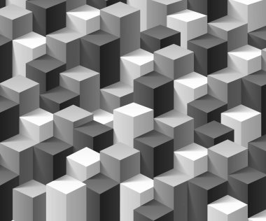 3d küp arkaplanından soyut doku