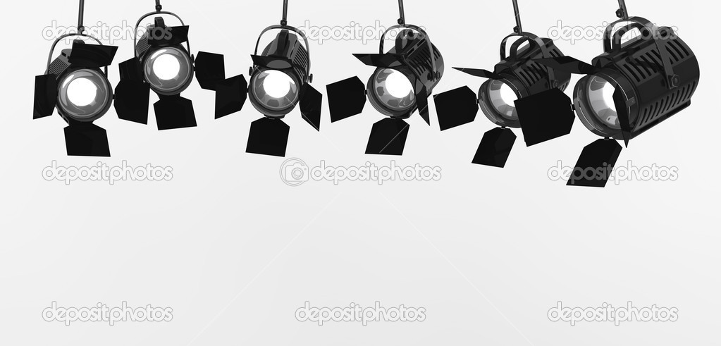 Photo studio equipment light harness