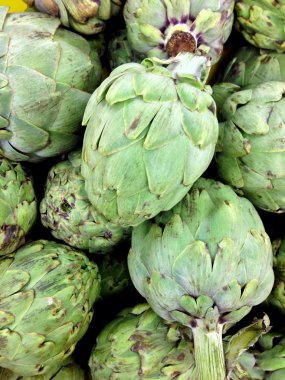 Taze enginar arka plan