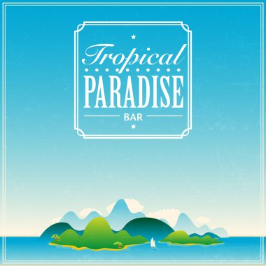 vektör vintage seyahat poster