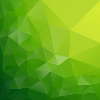 Yeşil geometrik arkaplan