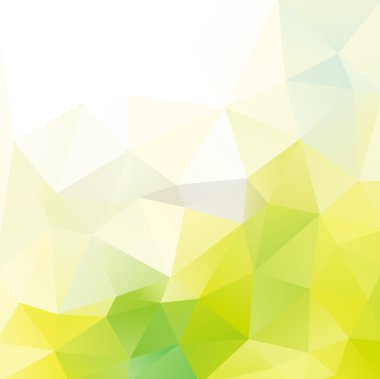 Yeşil geometrik arkaplan