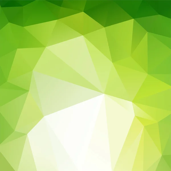 Green geometric background — Stock Vector