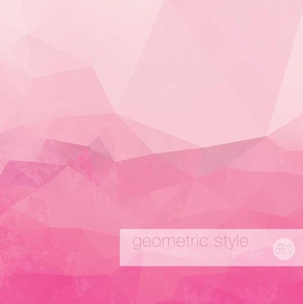 Abstract pink template for design — Stock Vector