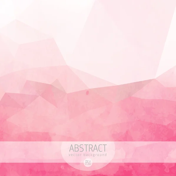 Abstrakt rosa mall för design — Stock vektor