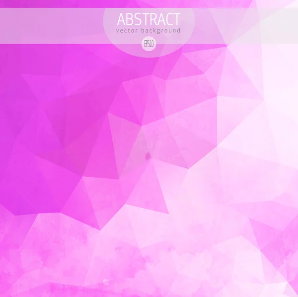 Abstraktní růžové šablona pro design — Stockový vektor