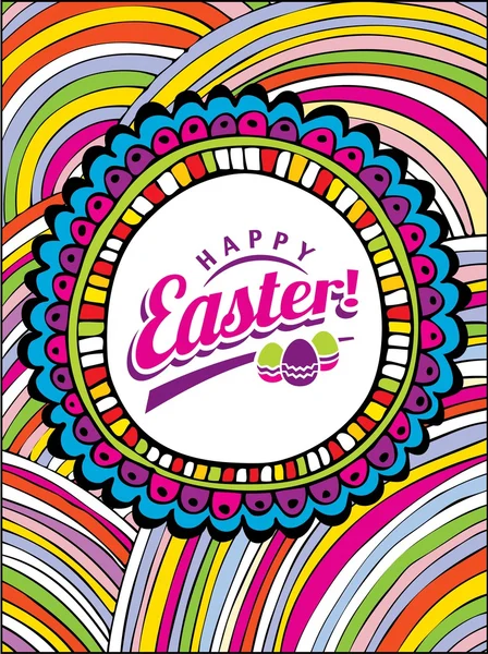 Typographic elements of easter holiday. — Stock Vector