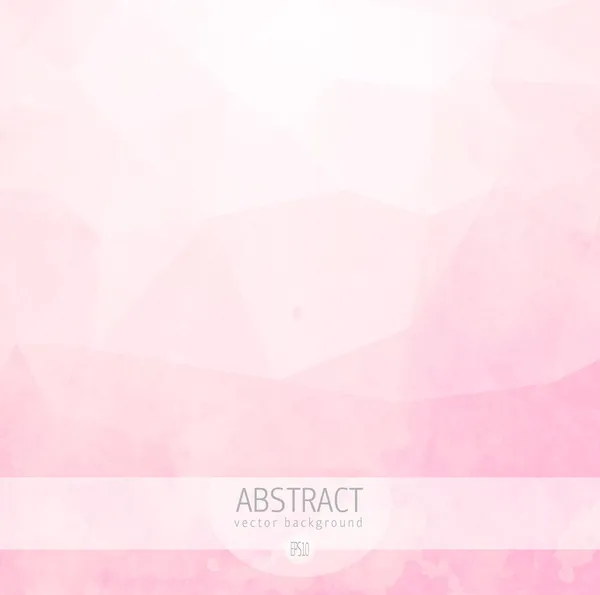 Abstracte roze sjabloon voor ontwerp — Stockvector