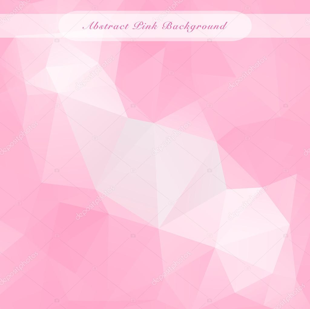 Abstract pink template for design