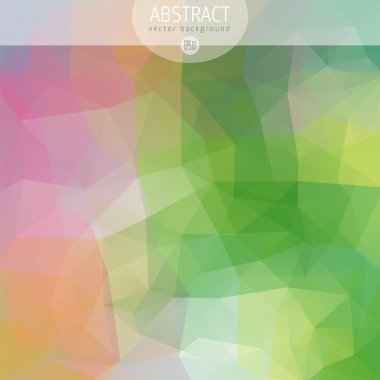 üçgenler ile geometrik arka plan