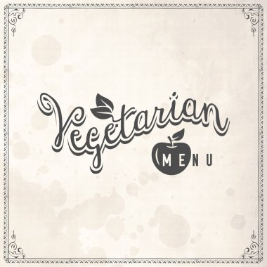 vektör Restoran Menü şablonun