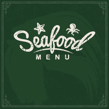 vektör Restoran Menü şablonun