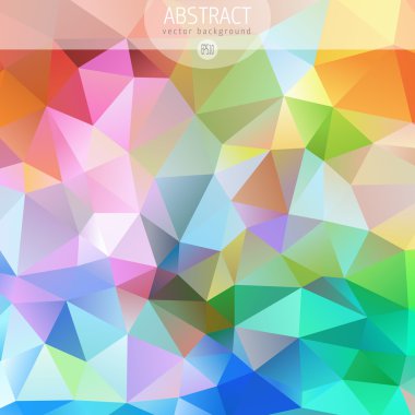 vektör renkli soyut tasarım şablonu