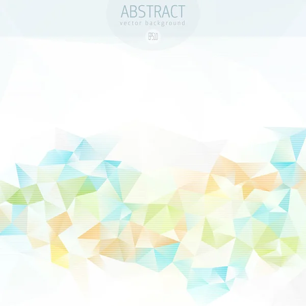 Abstract geometrical background with triangles — Stock Vector