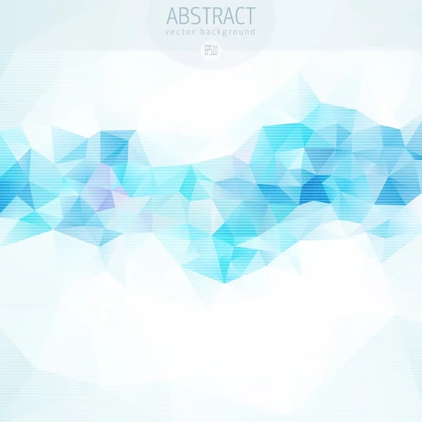 Fundo abstrato azul para design — Vetor de Stock