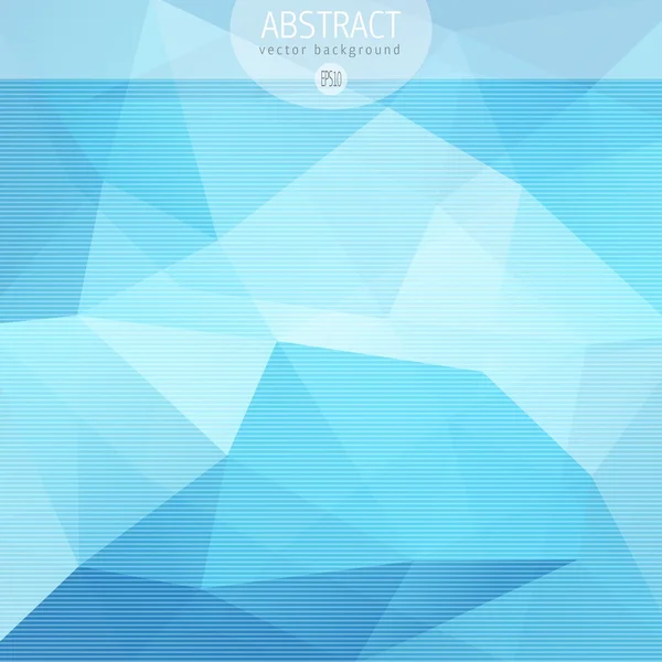 Fundo abstrato azul para design — Vetor de Stock