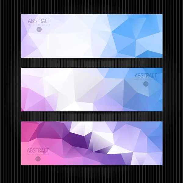 Vector vebsite header or banner set — Stock Vector