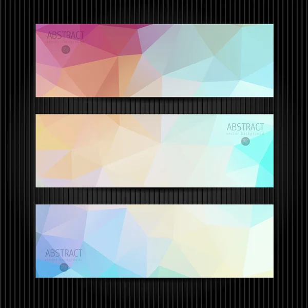 Vector vebsite header or banner set — Stock Vector