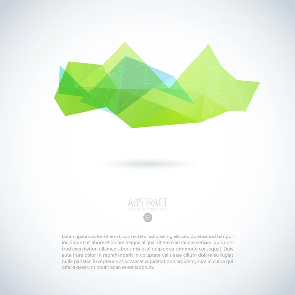 Abstract vector moderne achtergrond — Stockvector