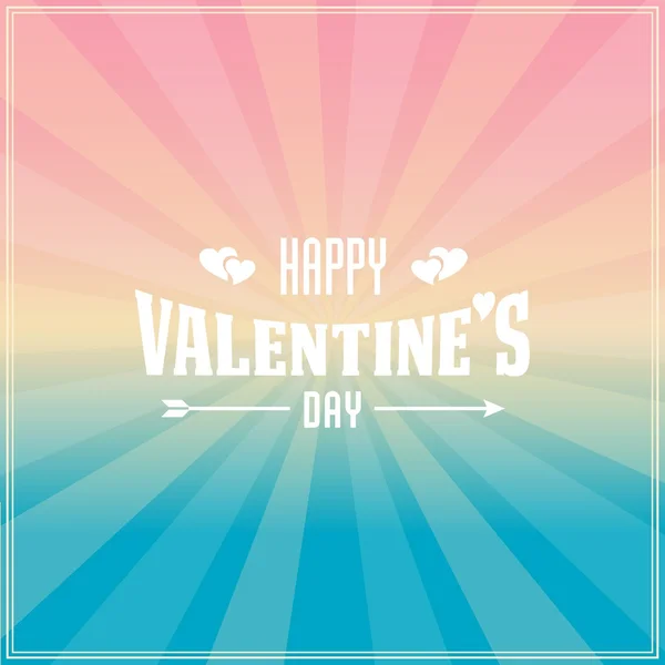 Happy Valentines Tageskarte, ich liebe dich — Stockvektor
