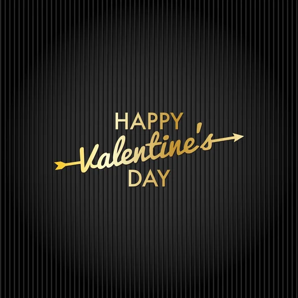 Happy valentine's day vector kaart en achtergrond — Stockvector