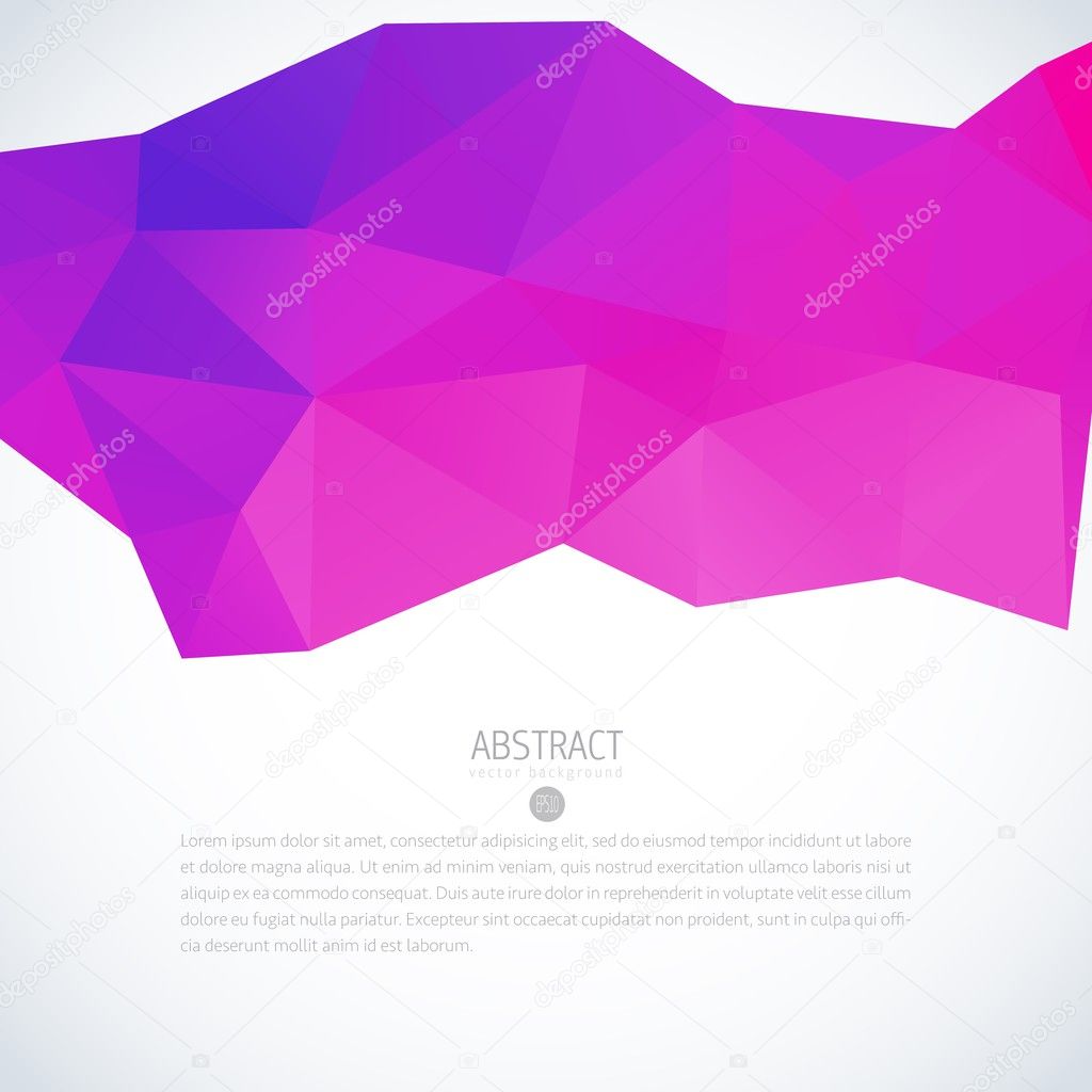 Abstract vector modern background