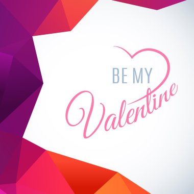 Sevgililer günü afişi.