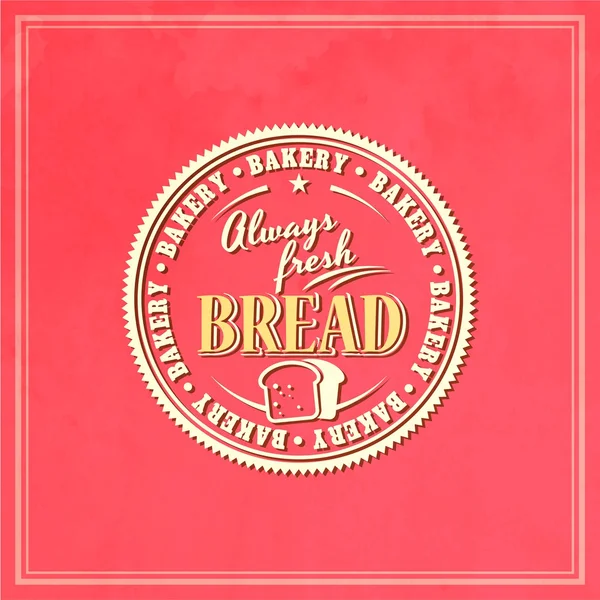 老式复古面包房标签 — 图库矢量图片