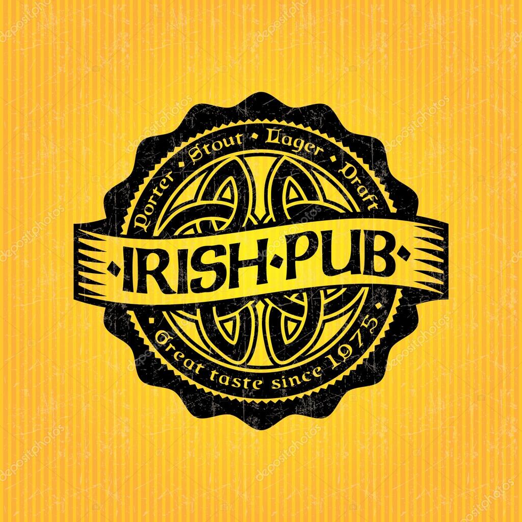 Beer label design template
